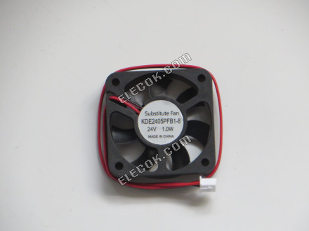 SUNON KDE2405PFB1-8 24V 1.0W 2wires Cooling Fan, substitute 