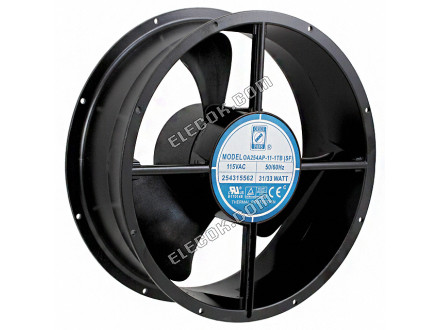 Orion OA254AP-11-1TB SF 115V 0.29A 33W 2wires Cooling Fan 