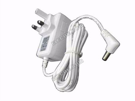 WEEQU WEEQU-12125 AC Adapter 5V-12V 12V 1.25A, 5.5/2.5mm, UK 3P Plug 