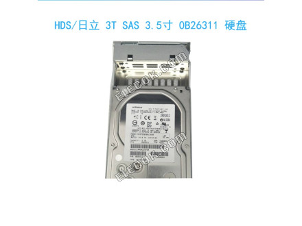 HDS/Hitachi 3T SAS 7.2K 3.5 inch HUS723030ALS640 0B26311