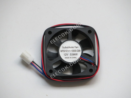 SUNON MF50101V1-10000-G99 12V 0,84W 3 fils Serveur-carré Ventilateur, substitut 