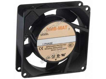 NMB 3610PS-23T-B20-A00 230V 0,05A 6W 2 cables Ventilador De Refrigeración 