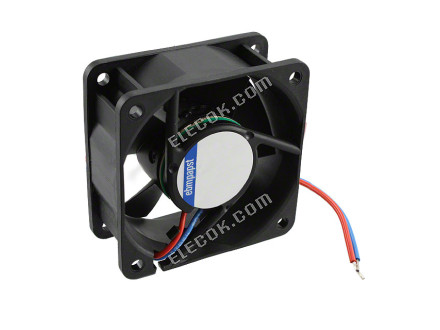 612NHH-118 ebm-papst Inc. FAN AXIAL 60X25MM 12VDC 