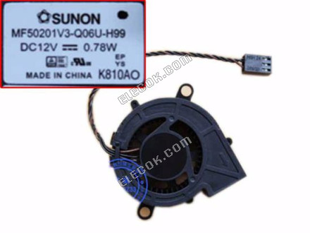 SUNON MF50201V3-Q06U-H99 Server - Blower Fan 3-wire 