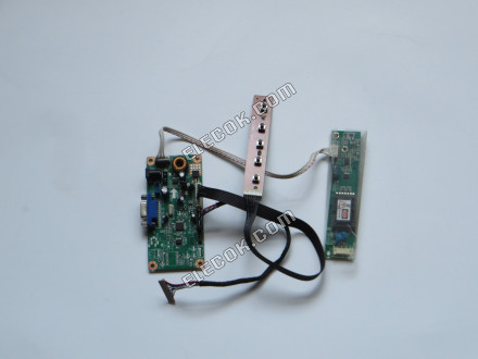Placa Driver para LCD NEC NL8060BC26-30G com VGA função, substituição 