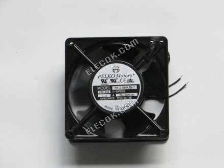 PELKO Motors PM1238HA2B-7 220/240V 0.11A 2wires Cooling Fan, substitute 