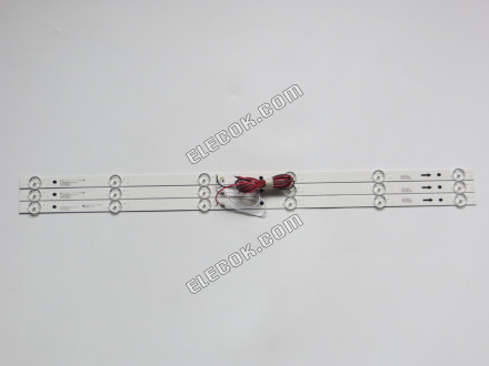JL.D32032235-057GS-M LED Backlight Strips - 3 Strips, substitute 