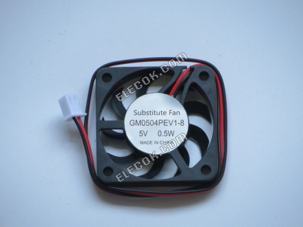 SUNON GM0504PEV1-8 5V 0.5W 2wires cooling fan substitute 