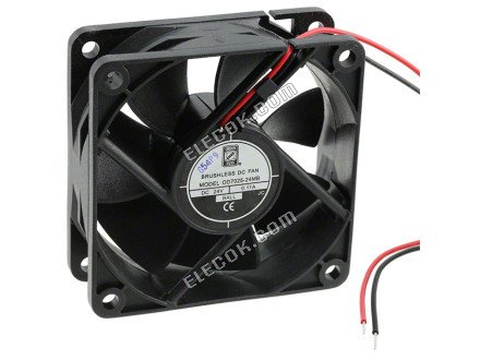 Orion OD7025-24MB 24V 0.11A 2.64W 2線冷却ファン