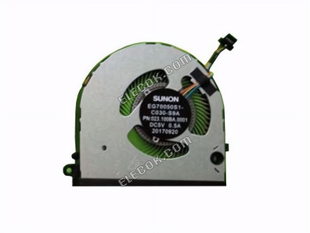 SUNON EG70050S1-C030-S9A Ventilateur De Refroidissement 5V 0,5A Bare, W25x4x4xP 4 Fils 