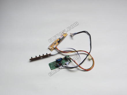Carte Pilote pour LCD CPT CLAA150XP01Q avec VGA fonction, Remplacement 