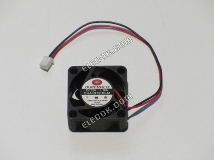 SUPERRED CHA4012DB-M 12V 0.18A 2wires Cooling Fan 