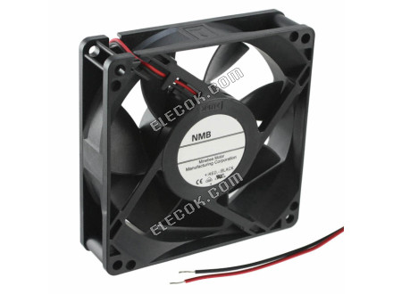 NMB 3610VL-05W-B20-E00 24V 0,11A 2,64W 2 cables Ventilador De Refrigeración 