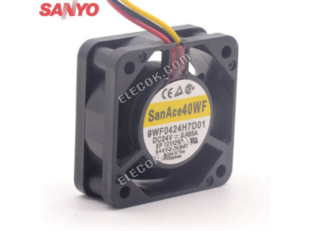 Sanyo 9WF0424H7D01 24V Cooling Fan 