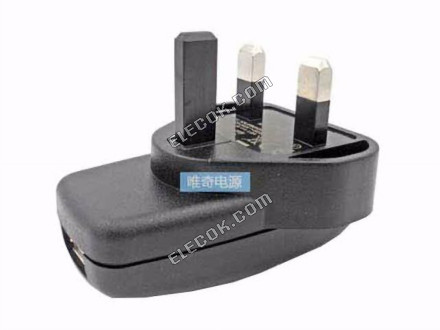 Ktec KSUFB0500100W1UK AC Adapter 5V-12V 5V 1A, USB Anschluss, UK 3P Stecker 