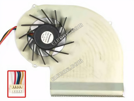 UDQF2ZR10DAS 5V 0.24A 4wires cooling fan 