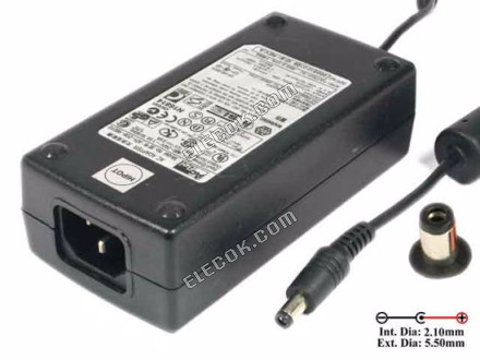 Acbel Polytech API-208-98010 CA Adapter 5V-12V 12V 3,6A, Tip-B, IEC C14, Usado 