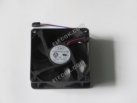 T&amp;amp;T 1238HH24B-WDB 24V 0.70A 2 전선 냉각 팬, 정품 리퍼브 