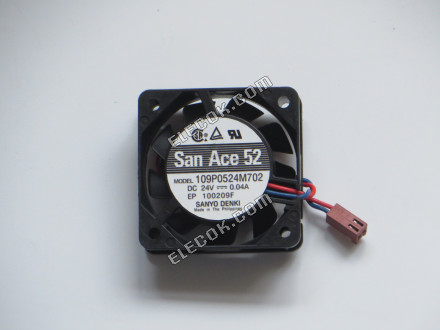 Sanyo 109P0524M702 24V 0,04A 2 drähte Kühllüfter 