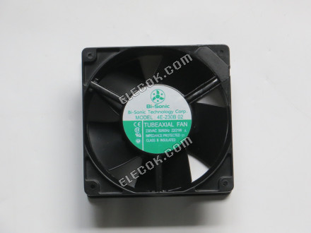 Bi-sonic 4E-230B 02 12038 230V 50/60HZ 22/21W Ventola Di Raffreddamento con collegamento a presa, Ristrutturato 