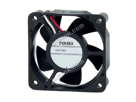 03515SS-05N-AT-00 NMB Technologies Corp. FAN 35X15MM 5VDC W/TACH 3 Wire Leads 