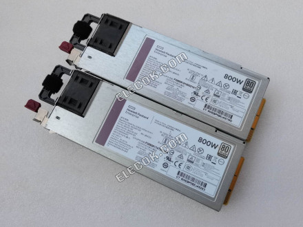 HP G10 800W power supply 865414-B21 865412-501 866730-001 865409-001, Used 