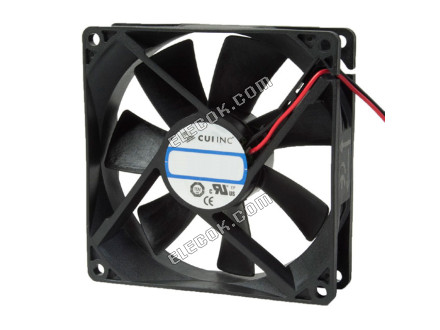 CUI CFM-9225-13-10 DC Fans DC Fan 96.06CFM 6W 12V 92x92x25.4mm AR 