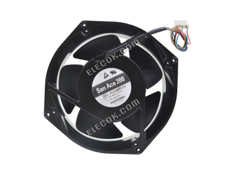 Sanyo 9EC2048P0J04 48V 4.4A 4wires Cooling Fan 