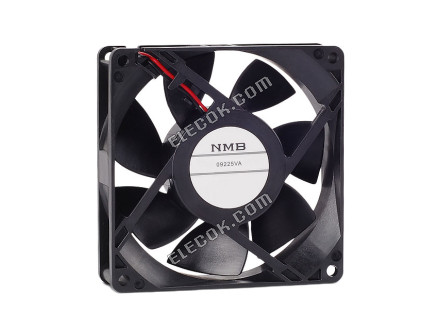 09225VA-12Q-CA-00 NMB Technologies Corp. FAN 92X25MM 12VDC IP69K 2 Wire Leads 