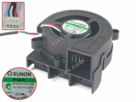 SUNON MF50201V1-C010-Q99 12V 1.92W 4wires cooling fan 