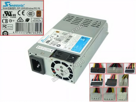 Seasonic SSP-250SUB Server - Power Supply SSP-250SUB Active PFC F0, 250W 