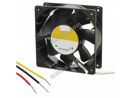 9WG1212E101-E Sanyo Denki FAN 120X38MM 12VDC SPLASH PROOF 