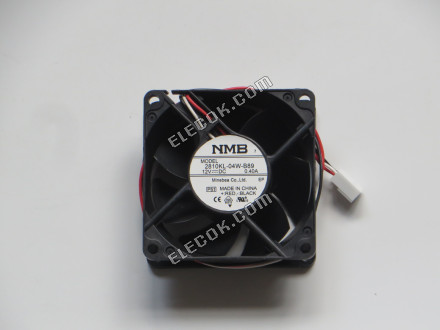 NMB 2810KL-04W-B89 12V 0.40A 3wires Cooling Fan 