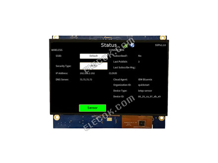 SYG-70CP-BA Future Designs, Inc. RENESAS SYNERGY 7.0" PCAP TOUCH display panel 