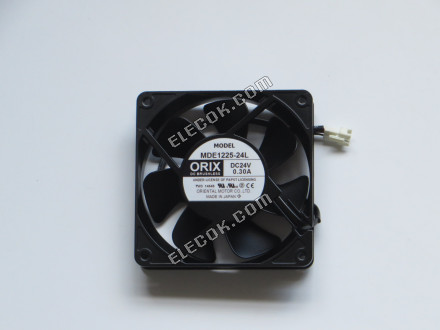 ORIX MDE1225-24L 24V 0.30A 3 cables Ventilador De Refrigeración 