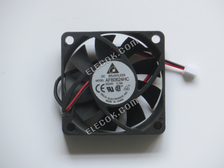 DELTA AFB0624HC 24V 0.15A 2wires Cooling Fan 