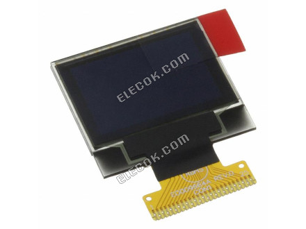 O096O064ALPP3N0000 Dale/Vishay 96X64 YELLOW GRAPHIC COG OLED display panel 