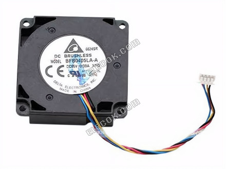 DELTA BFB0405LA-A 5V 0.07A 0.35W 2wires Cooling Fan 