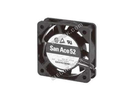 Sanyo 9GA0512P7H001 12V 0.05A 0.6W Cooling Fan 