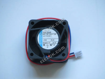 ebm-papst 414 JHHR Server - Square Fan sq40x40x25mm, 2-wire, 24V 3.6W 
