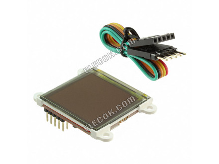 UOLED-128-G2 4D Systems Pty Ltd Graphic LCD Display Module Red, Green, Blue (RGB) OLED - Passive Matrix TTL 1.5" (38.10mm) 128 x 128