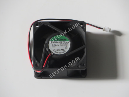 SUNON PMD2406PTB3-A 24V 2.5W 2선 냉각 팬 