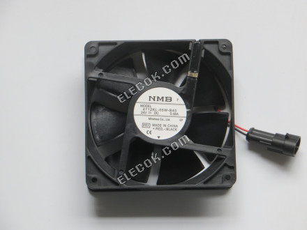 NMB 4712KL-05W-B40-PR1 24V 0,48A 2 fils Ventilateur De Refroidissement avec ABB connecteur, nouveau 