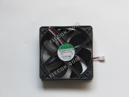 Sunon EEC0252B1-000U-F99 24V 5W 3 cables Ventilador De Refrigeración 