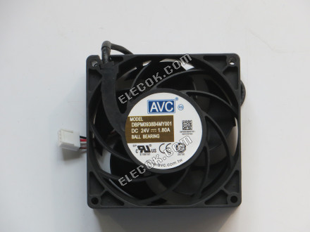 AVC DBPM0938B4MY001 24V 1.8A 4wires Cooling Fan 