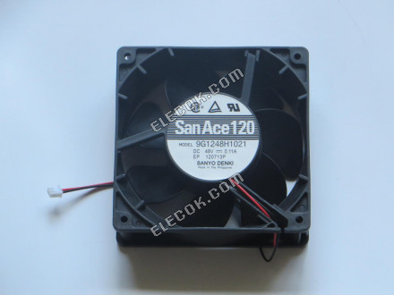 Sanyo 9G1248H1021 48V 2線冷却ファン