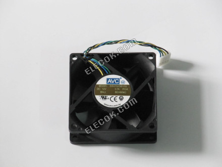 AVC DS07025B12U 12V 0.70A 4wires cooling fan 
