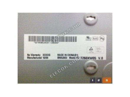 T260XW05 V0 AUO 26.0" A-si TFT-LCD Panel 