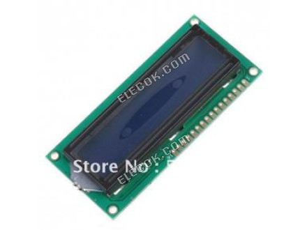 CHARACTER LCD MODULE DISPLAY LCM 1602 16X2 HD44780 BLUE Backlight 