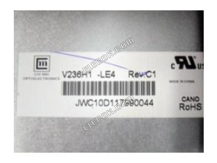 V236H1-LE4 CHIMEI INNOLUX 23,6" a-Si TFT-LCD Panel brugt 